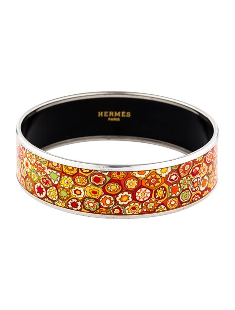 hermes enamel bangles|hermes wide enamel bangle.